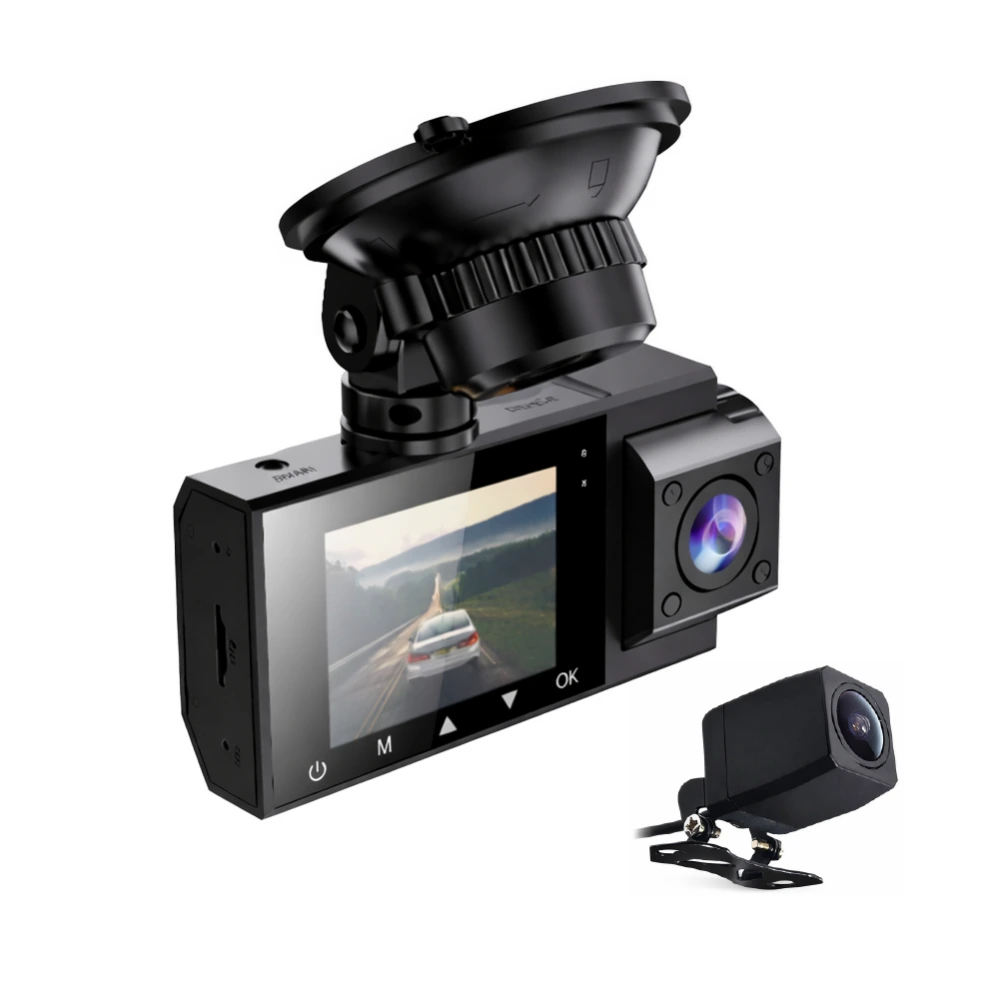 Carboon X11 WiFi 4K UHD 3 Kanal Araç İçi Kamera | Ön Arka İç Kayıt | Gece Görüş & Park Modu