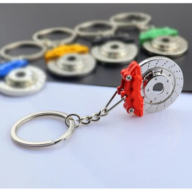 Araba Fren Diski Anahtarlık | Metal Oto Anahtarlık | Spor Tasarım