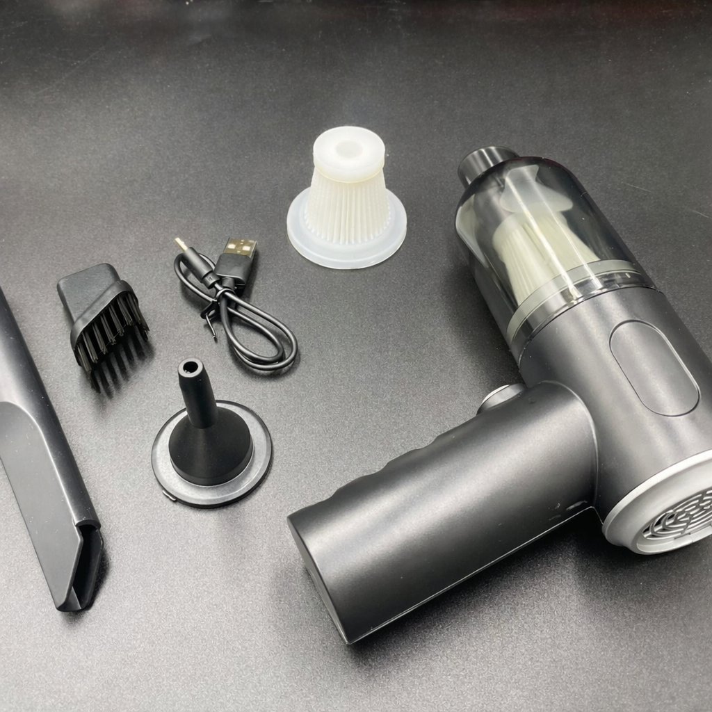 Araç İçi Şarjlı Süpürge 30Watt - Araç İçi Süpürge Şarjlı Çift Fonksiyonlu