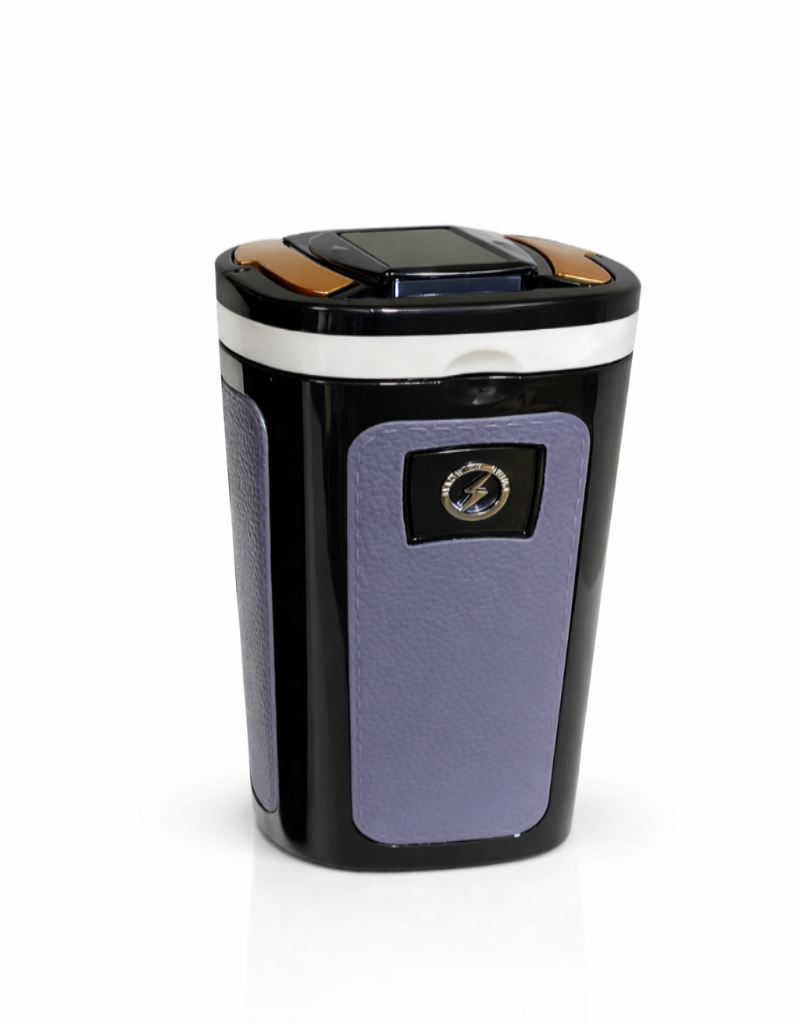 Lüks Araç İçi Küllük Güneş Enerjili Çakmaklı