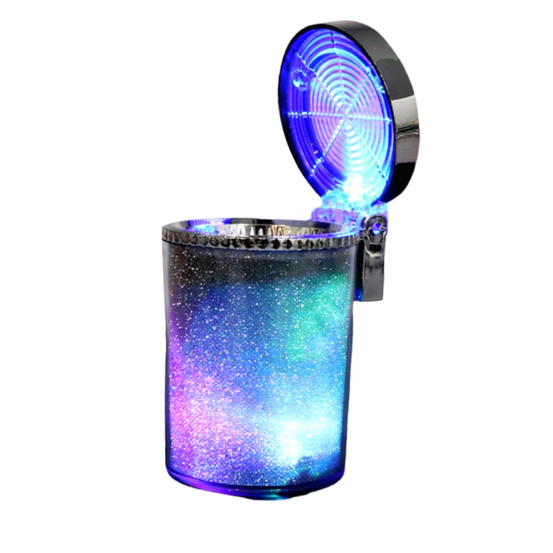 7 Renkli Işıklı Rgb Küllük Topan Işıklı Küllük