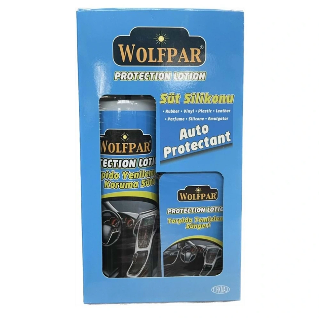 Araç İçi Süt Silikon Süngerli Torpido Parlatıcı 250 ml