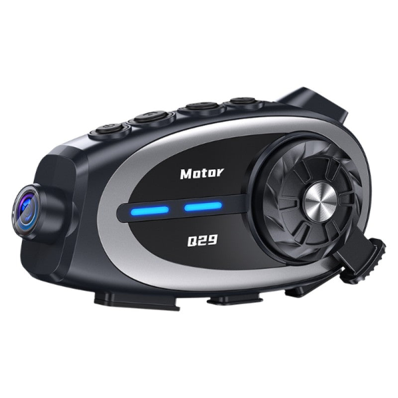 Q29 Motosiklet İnterkom Özellikli Kask Kamerası – Full HD 1080P, 120° Geniş Açı, 30FPS
