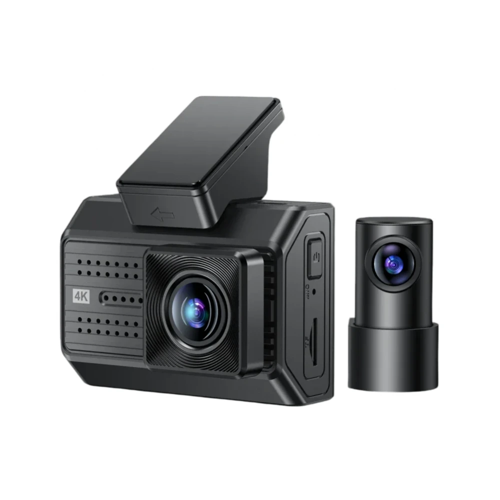 Yesido KM15 Araç İçi WiFi Dual Kamera | 4K HD Kayıt | GPS | Park Modu | 32GB Hafıza Kartı Dahil