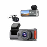 Carboon D28 WiFi 4K UHD Araç İçi Kamera | Ön Arka Çift Kanal | Gece Görüş & Park Modu