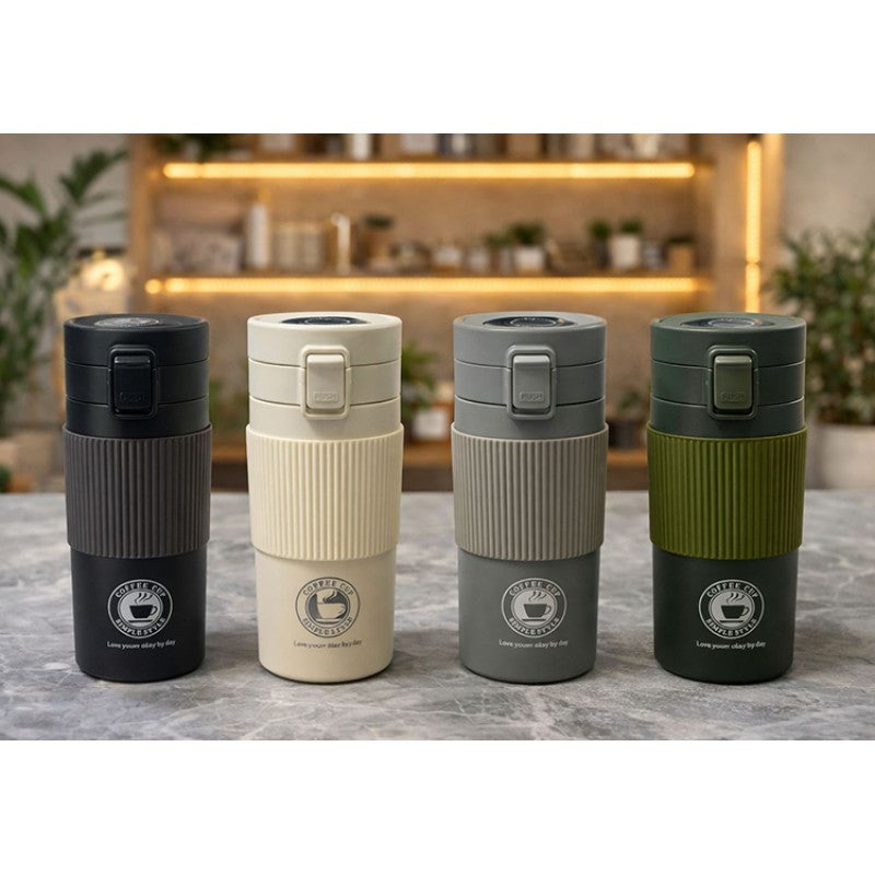 350 ML Dereceli Paslanmaz Çelik Termos Mug – Dijital Isı Göstergeli Sızdırmaz Bardak