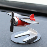 Solar-Powered Airplane-Themed Car Air Freshener