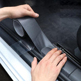 Karbon Fiber Araba Koruyucu Bant | 3 Metre x 3 cm | Çizik ve Darbe Önleyici PVC Folyo