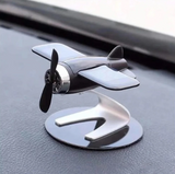 Solar-Powered Airplane-Themed Car Air Freshener