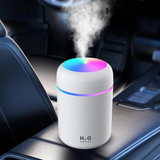 Araç İçi Nemlendirici Bataryalı/Şarjlı Model H2o Rgb Beyaz Buhardanlık