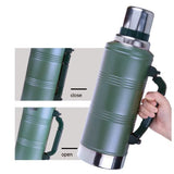 1.25L Vakumlu Çelik Termos – 48 Saat Isı Koruma Özellikli Kamp ve Seyahat Termosu