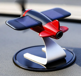 Solar-Powered Airplane-Themed Car Air Freshener