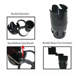 Ayarlanabilir Araç İçi Çoklu Bardak Tutacağı | Döner ve Genişletilebilir Tasarım