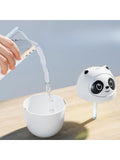 Panda Figürlü Hava Nemlendirici Ultrasonik Soğuk Buhar Makinesi LED Işıklı Masaüstü & Araç İçi Nemlendirici