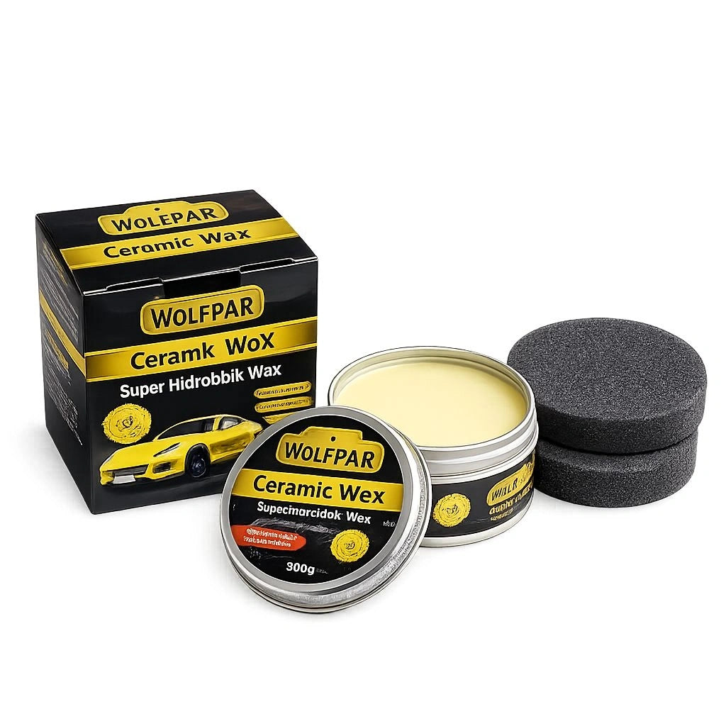 Seramik Wax Seti Tam Full İçerik Krem Tipi