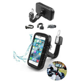 Su Geçirmez Motosiklet Telefon Tutucu | Gidon Bağlantılı | Dokunmatik Ekran Uyumlu