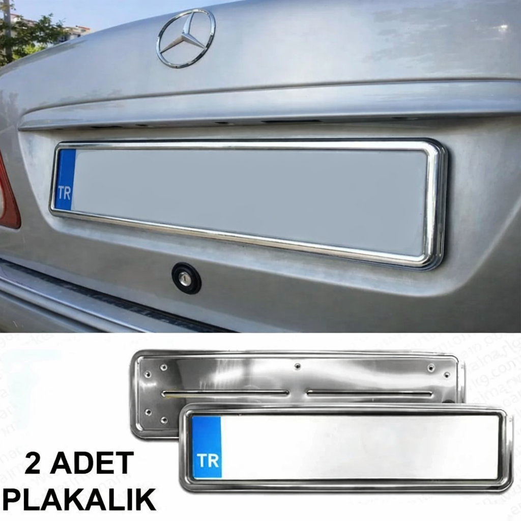 Hummer Tip Krom Plakalık 2 Adet