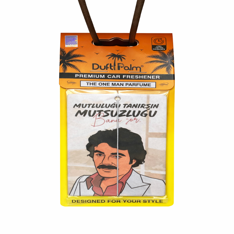Daft Palm “Mutluluğu Tanırsın, Mutsuzluğu Bana Yaz” Premium Oto Kokusu