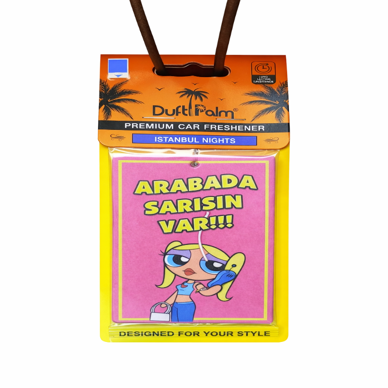 Daft Palm “Arabada Sarışın Var!!!” Premium Oto Kokusu