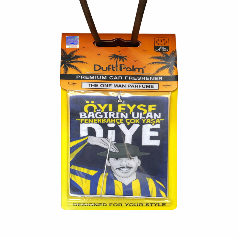 Daft Palm “Öyleyse Bağırın Ulan – Fenerbahçe Çok Yaşa” Premium Oto Kokusu