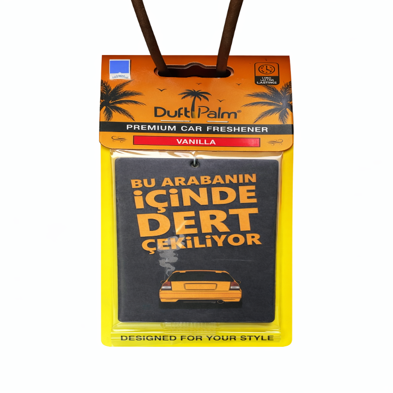 Daft Palm “Bu Arabanın İçinde Dert Çekiliyor” Premium Oto Kokusu