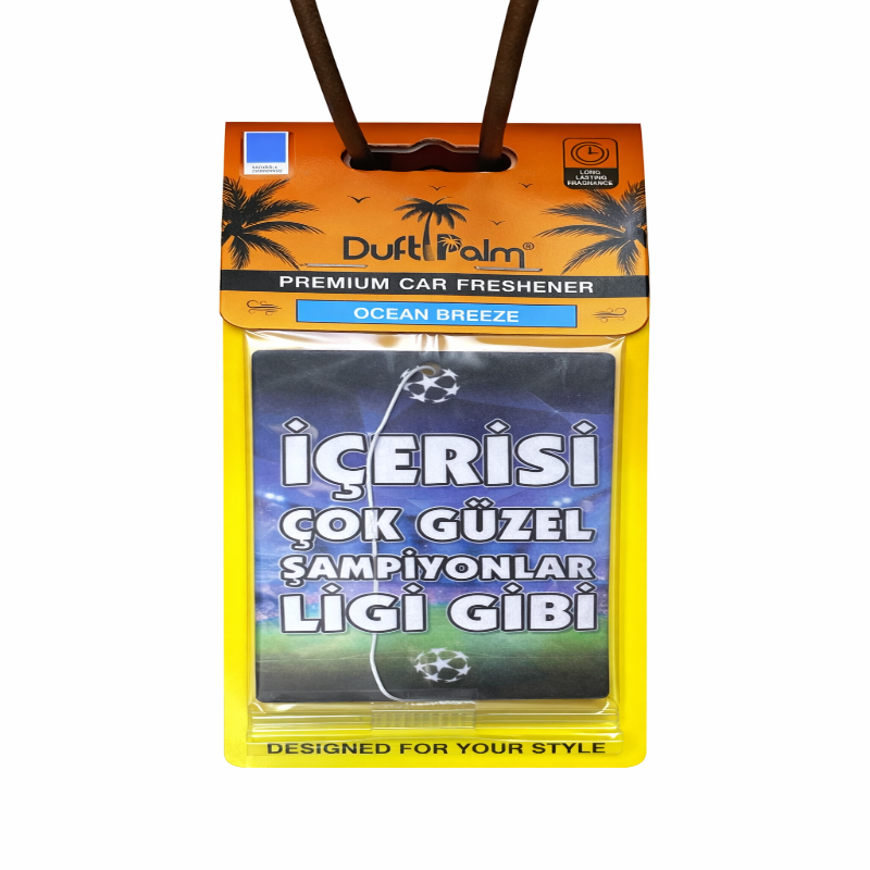 Daft Palm “İçerisi Çok Güzel, Şampiyonlar Ligi Gibi” Premium Oto Kokusu