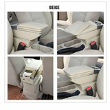 Araç İçi Kolçak Lüks Geniş Tip Sürgülü | Renk Seçenekli