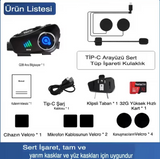 Q28 Kameralı Motosiklet Kask Kulaklığı