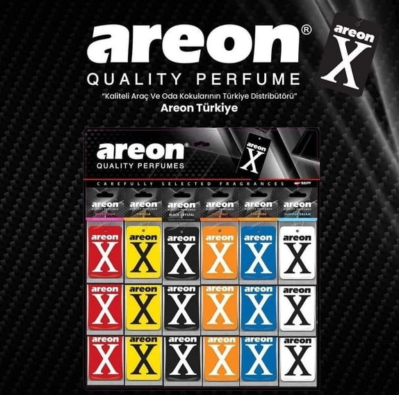 Areon 72 Li Display Set Kağıt Asma Koku