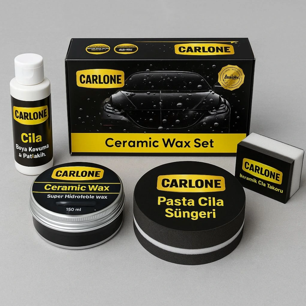 Seramik Wax Seti Tam Full İçerik Krem Tipi