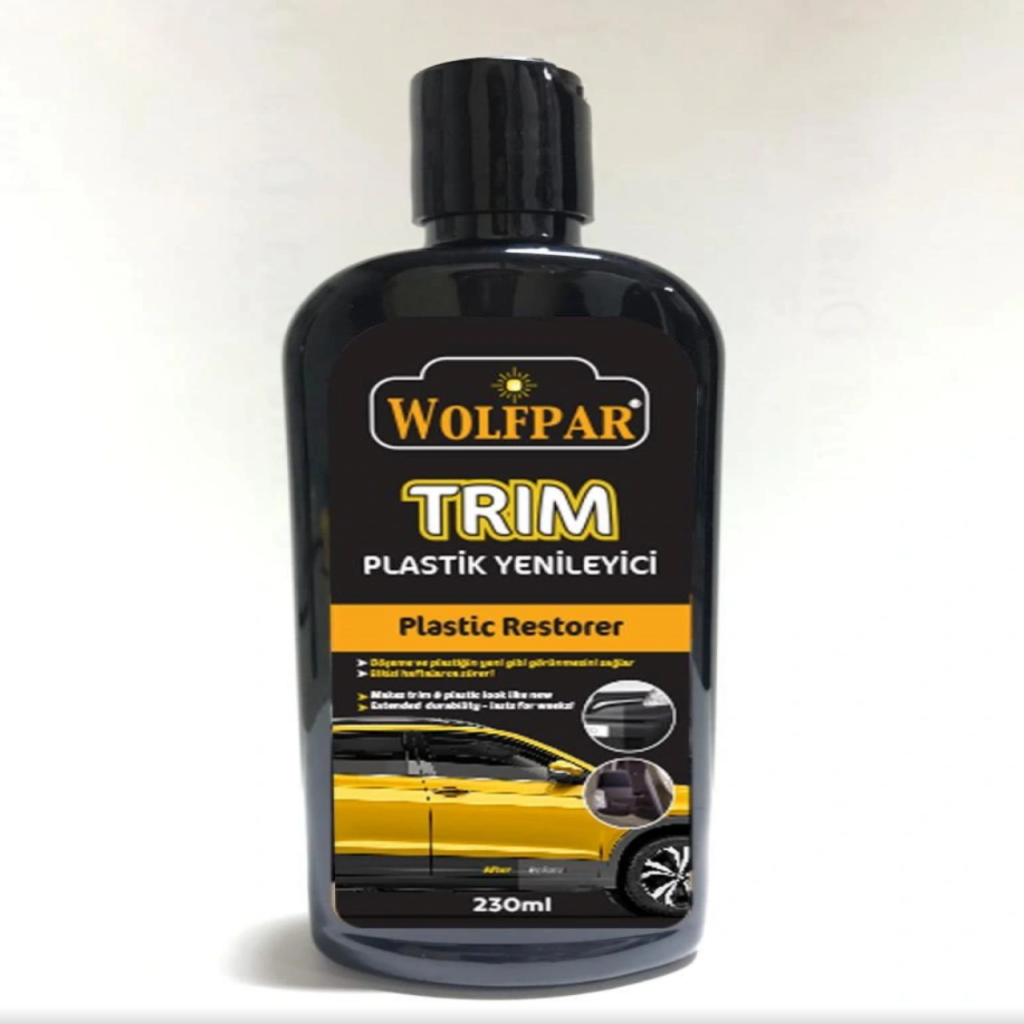 Plastik Trim parlatıcı Yenileyici 230ML