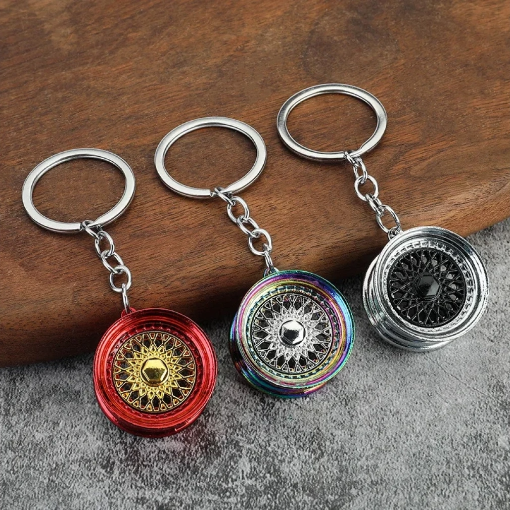 Oto Anahtarlık BBS Jant Tip Model Metal Anahtarlık