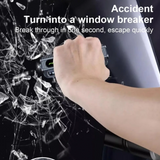 Lüks Araç İçi Numaratör Cam Kırıcılı Premium