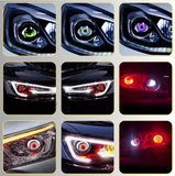 Şeytan Göz Mercek Animasyonlu Kumandalı 2 Adet