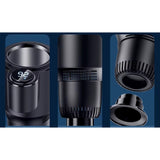 Araç İçi Isıtıcı & Soğutucu Bardak Tutucu | Dijital Ekranlı | 12V Oto Bardak Isıtıcı-Soğutucu