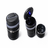 LED Işıklı Kapaklı Araç Küllüğü | Kokusuz & Sızdırmaz Premium Tasarım