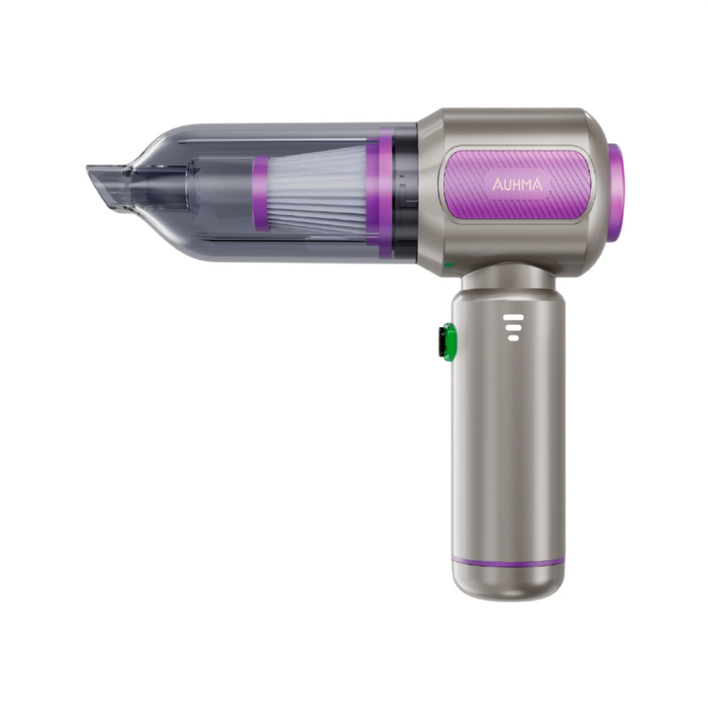 Auhma AHV-19 Şarjlı Araç İçi Basınçlı Hava Üfleme & Çekme Süpürgesi | 17.000 Pa