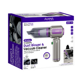 Auhma AHV-19 Şarjlı Araç İçi Basınçlı Hava Üfleme & Çekme Süpürgesi | 17.000 Pa