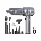 YK Design YK-SPR500 Şarjlı Araç İçi Basınçlı Hava Üfleme & Çekme Süpürgesi – Kablosuz, Çok Amaçlı