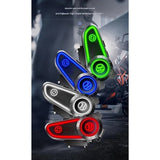 RGB Motosiklet Kask Kulaklığı – Bluetooth İnterkom Uyumlu, Gürültü Azaltmalı, LED Işıklı