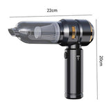 MPIA 8 in 1 Turbo Araç Süpürgesi | Kablosuz Güçlü Çekim | Çok Başlıklı Oto Temizlik Seti