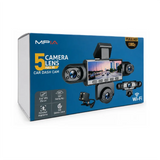 Concord CC-71 Araç İçi WiFi Kamera | FHD 1080P | 5 Kameralı Araç Kayıt Sistemi | GPS | G-Sensör | 128GB Destekli