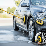 Teleskopik Saplı Kuru & Islak Oto Yıkama Fırçası | Ayarlanabilir Uzunluk | Çizmez Temizlik