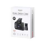 Yesido KM15 Araç İçi WiFi Dual Kamera | 4K HD Kayıt | GPS | Park Modu | 32GB Hafıza Kartı Dahil
